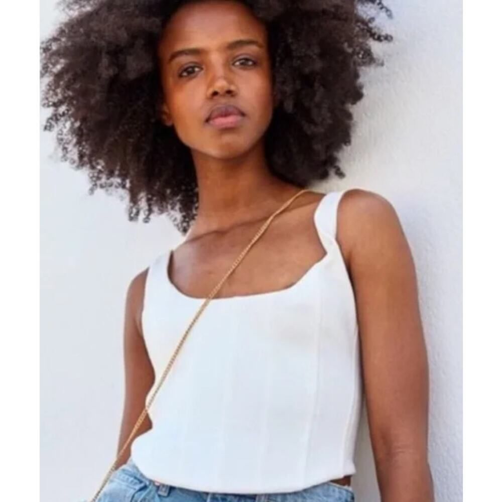 NWT Brock Collection x H&M Corset Top Sz. S